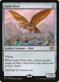 Junk Diver - Commander 2014 - Magic: The Gathering card