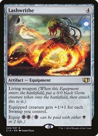 Lashwrithe - Commander 2014 - Magic: The Gathering card