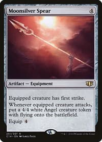 Moonsilver Spear - Commander 2014 - Magic: The Gathering card