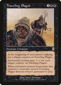 Traveling Plague - Odyssey - Magic: The Gathering card