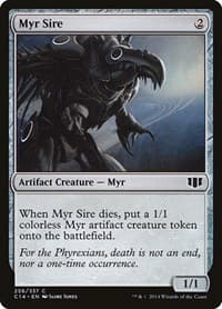 Myr Sire - Commander 2014 - Magic: The Gathering card