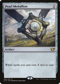 Pearl Medallion - Commander 2014 - Magic: The Gathering card