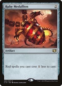 Ruby Medallion - Commander 2014 - Magic: The Gathering card