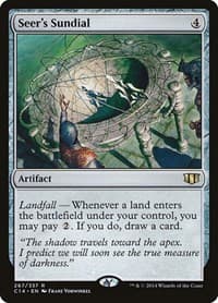 Seer's Sundial - Commander 2014 - Magic: The Gathering card
