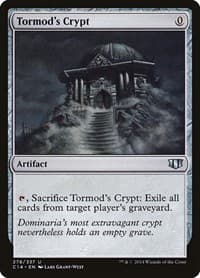 Tormod's Crypt - Commander 2014 - Magic: The Gathering card