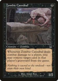 Zombie Cannibal - Odyssey - Magic: The Gathering card