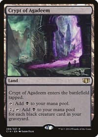 Crypt of Agadeem - Commander 2014 - Magic: The Gathering card