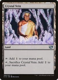 Crystal Vein - Commander 2014 - Magic: The Gathering card