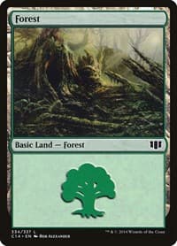 Forest (334) - Commander 2014 - Magic: The Gathering card