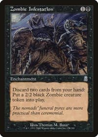 Zombie Infestation - Odyssey - Magic: The Gathering card