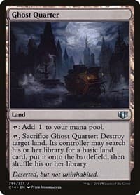 Ghost Quarter - Commander 2014 - Magic: The Gathering card