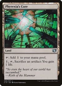 Phyrexia's Core - Commander 2014 - Magic: The Gathering card