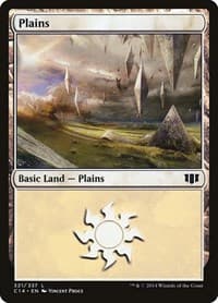 Plains (321) - Commander 2014 - Magic: The Gathering card