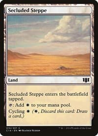 Secluded Steppe - Commander 2014 - Magic: The Gathering card