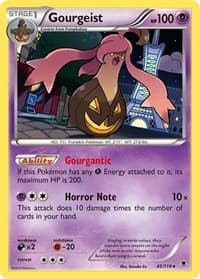 Gourgeist - XY - Phantom Forces - Pokemon card