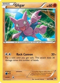 Gligar - XY - Phantom Forces - Pokemon card