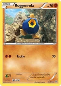 Roggenrola - XY - Phantom Forces - Pokemon card