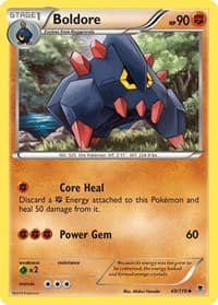Boldore - XY - Phantom Forces - Pokemon card