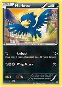 Murkrow - XY - Phantom Forces - Pokemon card