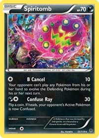 Spiritomb - XY - Phantom Forces - Pokemon card
