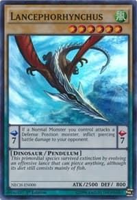 Lancephorhynchus - The New Challengers - YuGiOh card