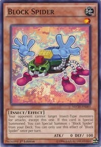 Block Spider - The New Challengers - YuGiOh card