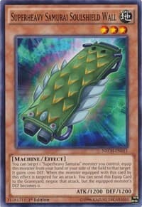 Superheavy Samurai Soulshield Wall - The New Challengers - YuGiOh card