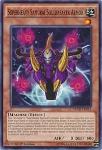 Superheavy Samurai Soulbreaker Armor - The New Challengers - YuGiOh card