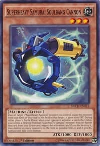 Superheavy Samurai Soulbang Cannon - The New Challengers - YuGiOh card