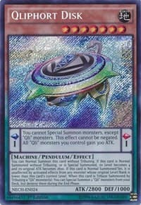 Qliphort Disk - The New Challengers - YuGiOh card