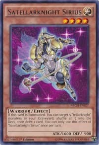 Satellarknight Sirius - The New Challengers - YuGiOh card