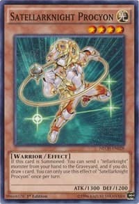 Satellarknight Procyon - The New Challengers - YuGiOh card