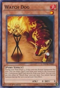 Watch Dog - The New Challengers - YuGiOh card