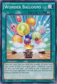 Wonder Balloons - The New Challengers - YuGiOh card