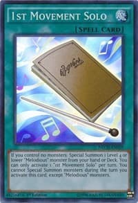 1st Movement Solo - The New Challengers - YuGiOh card