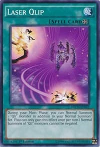 Laser Qlip - The New Challengers - YuGiOh card
