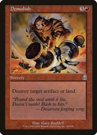 Demolish - Odyssey - Magic: The Gathering card