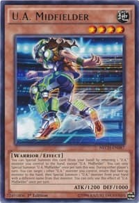 U.A. Midfielder - The New Challengers - YuGiOh card