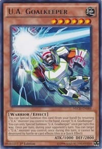 U.A. Goalkeeper - The New Challengers - YuGiOh card