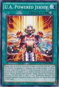 U.A. Powered Jersey - The New Challengers - YuGiOh card