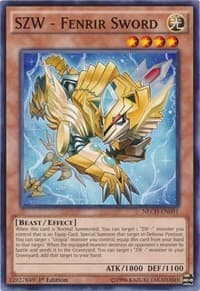 SZW - Fenrir Sword - The New Challengers - YuGiOh card