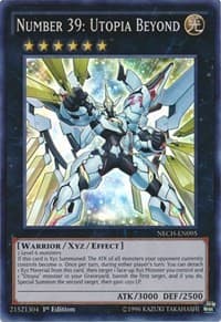 Number 39: Utopia Beyond - The New Challengers - YuGiOh card