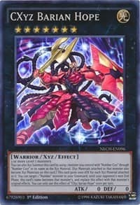 CXyz Barian Hope - The New Challengers - YuGiOh card