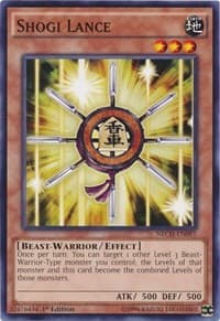 Shogi Lance - The New Challengers - YuGiOh card
