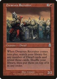 Dwarven Recruiter - Odyssey - Magic: The Gathering card