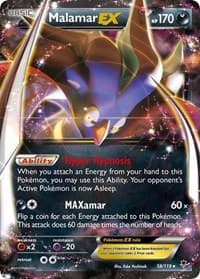 Malamar EX - XY - Phantom Forces - Pokemon card