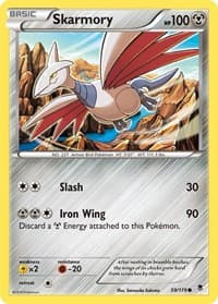 Skarmory - XY - Phantom Forces - Pokemon card