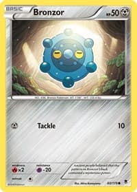 Bronzor - XY - Phantom Forces - Pokemon card