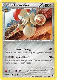 Escavalier - XY - Phantom Forces - Pokemon card