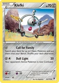 Klefki - XY - Phantom Forces - Pokemon card